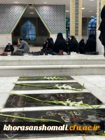 طرح ضیافت شهدا در گلزار شهدای معصوم زاده بجنورد  با حضور دانشجویان پردیس امام جعفر صادق (ع) برگزار شد . 2