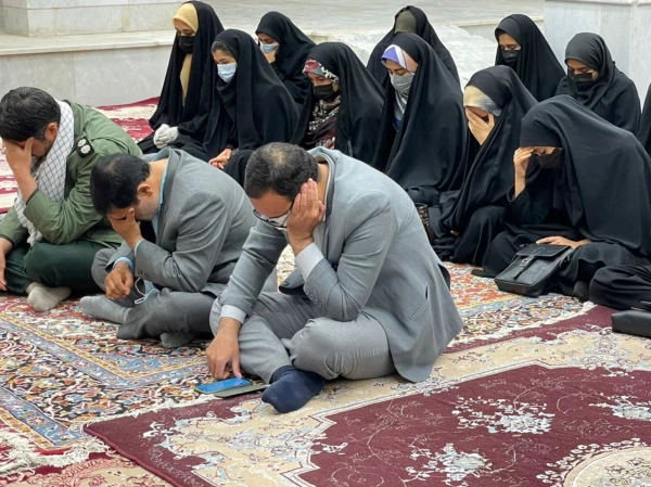 طرح ضیافت شهدا در گلزار شهدای معصوم زاده بجنورد  با حضور دانشجویان پردیس امام جعفر صادق (ع) برگزار شد . 2