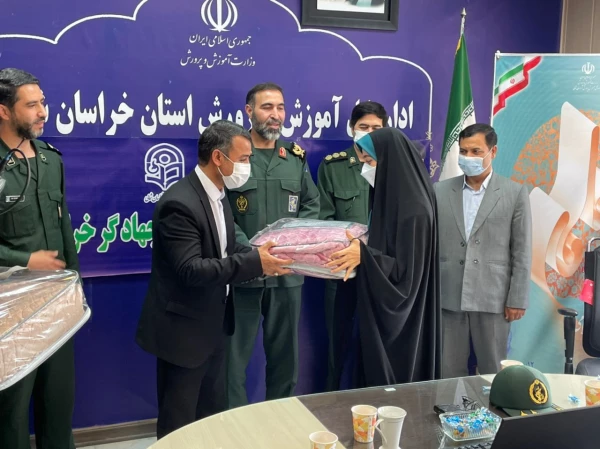 همایش تجلیل از جهادگران فعال  دانشجو معلم دانشگاه فرهنگیان استان خراسان شمالی 12