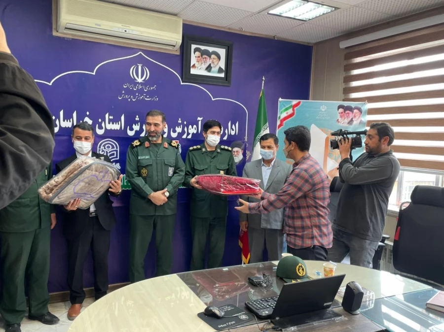 همایش تجلیل از جهادگران فعال  دانشجو معلم دانشگاه فرهنگیان استان خراسان شمالی 15