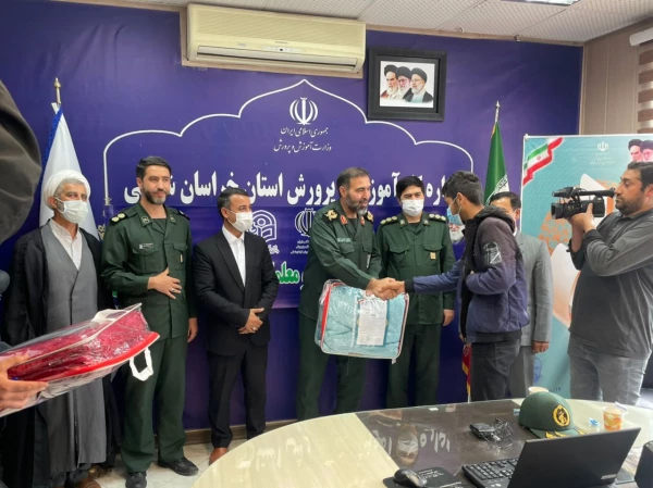 همایش تجلیل از جهادگران فعال  دانشجو معلم دانشگاه فرهنگیان استان خراسان شمالی 16