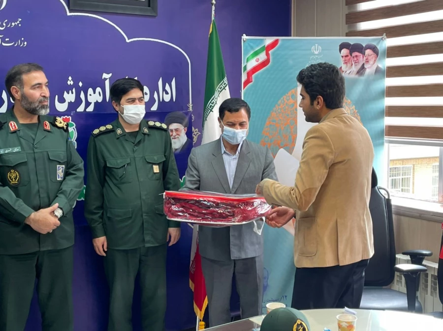همایش تجلیل از جهادگران فعال  دانشجو معلم دانشگاه فرهنگیان استان خراسان شمالی 18