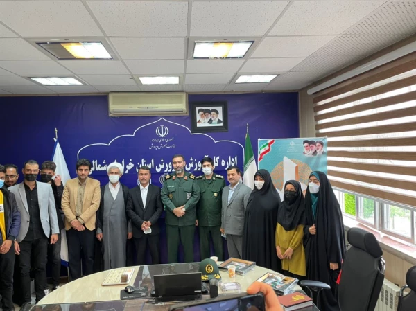 همایش تجلیل از جهادگران فعال  دانشجو معلم دانشگاه فرهنگیان استان خراسان شمالی 20