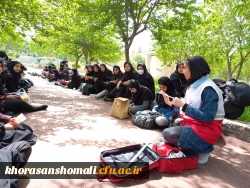 به مناسبت دهه سر آمدی آموزش برنامه پیاده روی دانشجو معلمان پردیس امام جعفر صادق (ع) 2