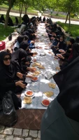 به مناسبت دهه سر آمدی آموزش برنامه پیاده روی دانشجو معلمان پردیس امام جعفر صادق (ع) 2