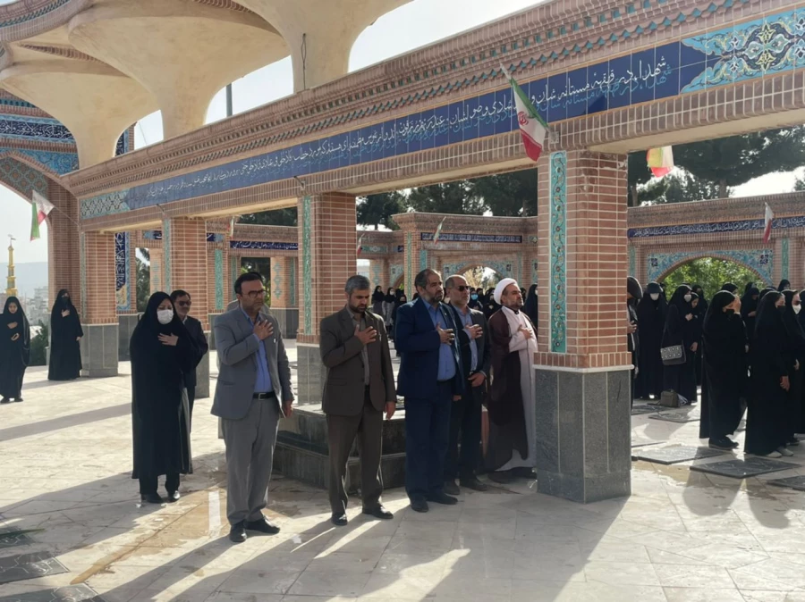 برگزاری گرامیداشت سالروز آزادسازی خرمشهر و دوره بصیرتی دختران حاج قاسم و جهاد تبیین؛ جنگ نرم . توسط پردیس امام جعفر صادق (ع)  2