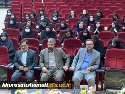 برگزاری گرامیداشت سالروز آزادسازی خرمشهر و دوره بصیرتی دختران حاج قاسم و جهاد تبیین؛ جنگ نرم . توسط پردیس امام جعفر صادق (ع)  2