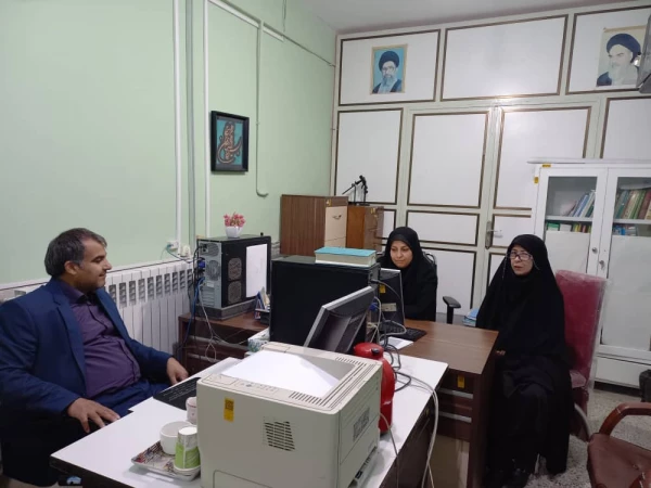 بازدید ناظر شناسنامه آماری و سنجش فعالیت های فرهنگی و اجتماعی دانشگاه فرهنگیان از مدیریت و پردیس های خراسان شمالی 2