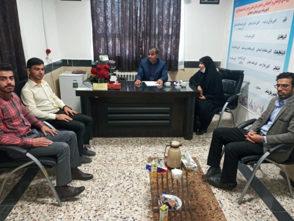 بازدید ناظر شناسنامه آماری و سنجش فعالیت های فرهنگی و اجتماعی دانشگاه فرهنگیان از مدیریت و پردیس های خراسان شمالی 5