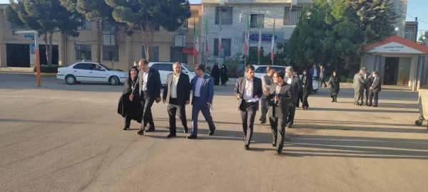 بازدید دکتر الماسی معاون وزیر آموزش و پرورش  و دکتر  رخشانی مهر مدیرکل نوسازی مدارس کشور از دانشگاه  3