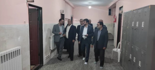 بازدید دکتر الماسی معاون وزیر آموزش و پرورش  و دکتر  رخشانی مهر مدیرکل نوسازی مدارس کشور از دانشگاه  4