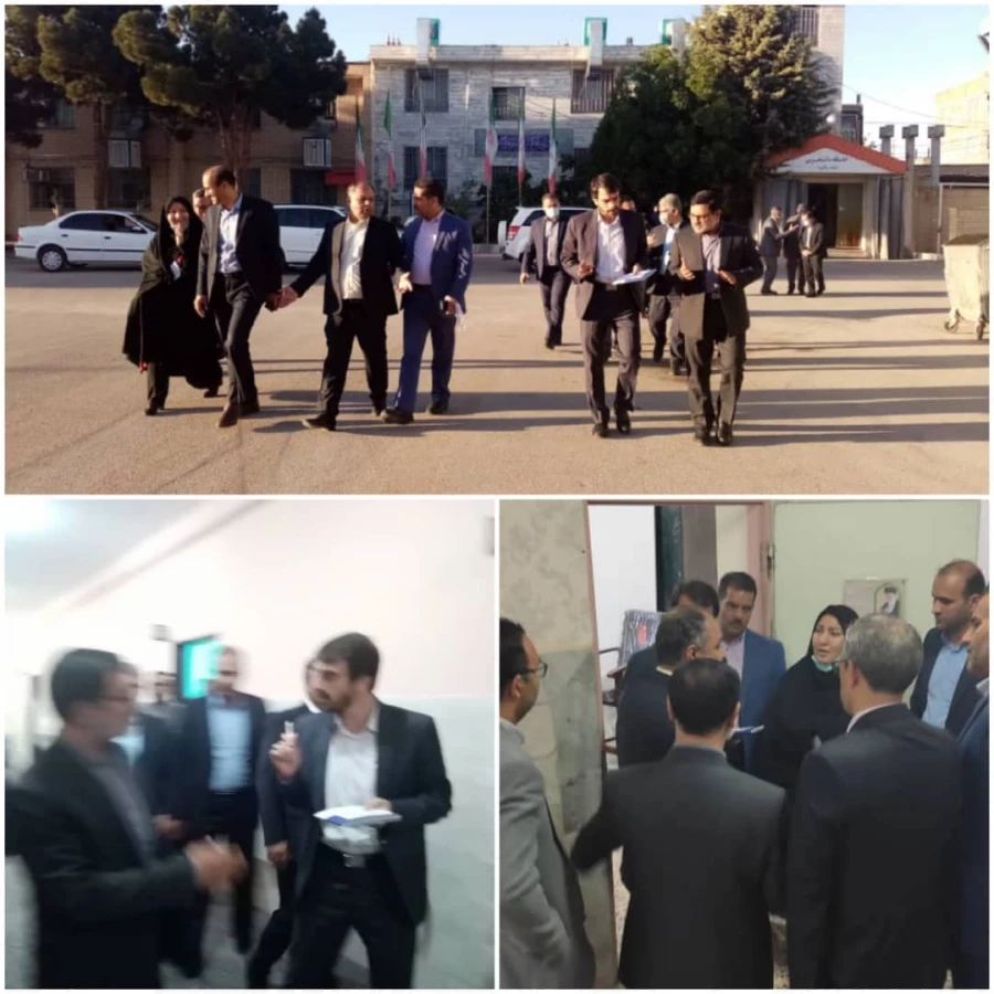 بازدید دکتر الماسی معاون وزیر آموزش و پرورش  و دکتر  رخشانی مهر مدیرکل نوسازی مدارس کشور از دانشگاه  5