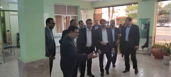 بازدید دکتر الماسی معاون وزیر آموزش و پرورش  و دکتر  رخشانی مهر مدیرکل نوسازی مدارس کشور از دانشگاه  6