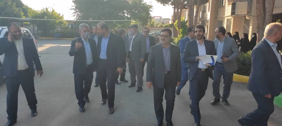 بازدید دکتر الماسی معاون وزیر آموزش و پرورش  و دکتر  رخشانی مهر مدیرکل نوسازی مدارس کشور از دانشگاه  8