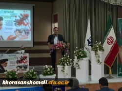 نشست دانشجو با نماینده  مجلس خراسان شمالی جناب دکتر وحیدی بامحوریت موضوع اندیشه امام خمینی 'جهاد علمی 'تولید دانش بنیان ،جلسه پرسش وپاسخ بانماینده'مجلس  وبامدیرکل آموزش وپرورش ۱۶خردا 7