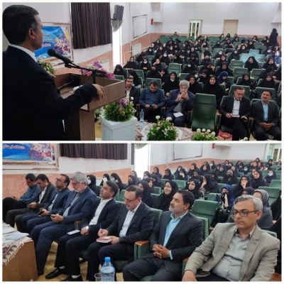 نشست دانشجو با نماینده  مجلس خراسان شمالی جناب دکتر وحیدی بامحوریت موضوع اندیشه امام خمینی 'جهاد علمی 'تولید دانش بنیان ،جلسه پرسش وپاسخ بانماینده'مجلس  وبامدیرکل آموزش وپرورش ۱۶خردا 14