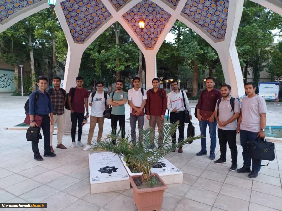 اعزام دانشجومعلمان فعال فرهنگی و اجتماعی پردیس امام محمدباقر(ع) به مشهدمقدس 2