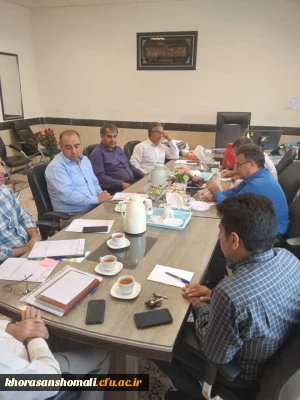 جلسه شورای پردیس امام محمد باقر (ع) با موضوع برگزاری امتحانات نیمسال دوم 1401-1400