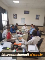 جلسه شورای پردیس امام محمد باقر (ع) با موضوع برگزاری امتحانات نیمسال دوم 1401-1400 2