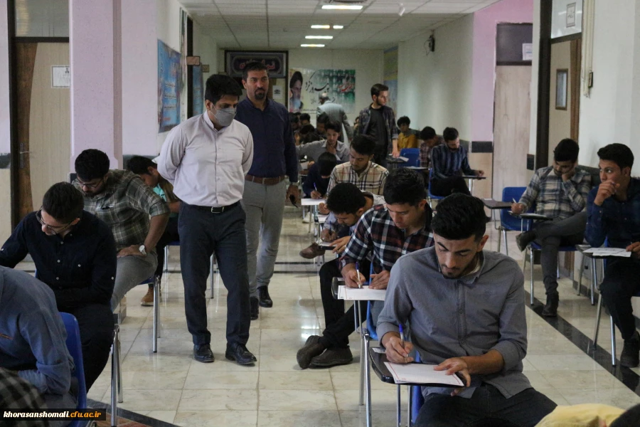 گزارش تصویری بازدید از اولین روز برگزاری امتحانات پردیس امام محمد باقر (ع) و آزمون اصلح مهارت آموزان ماده 28  2
