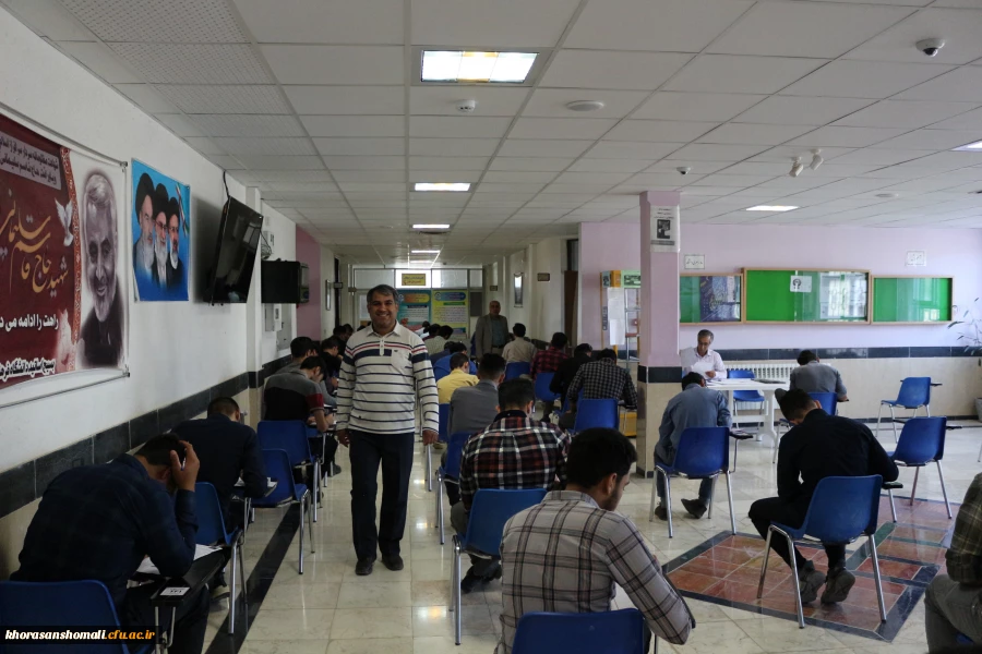 گزارش تصویری بازدید از اولین روز برگزاری امتحانات پردیس امام محمد باقر (ع) و آزمون اصلح مهارت آموزان ماده 28  2
