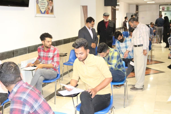 گزارش تصویری بازدید از اولین روز برگزاری امتحانات پردیس امام محمد باقر (ع) و آزمون اصلح مهارت آموزان ماده 28  2