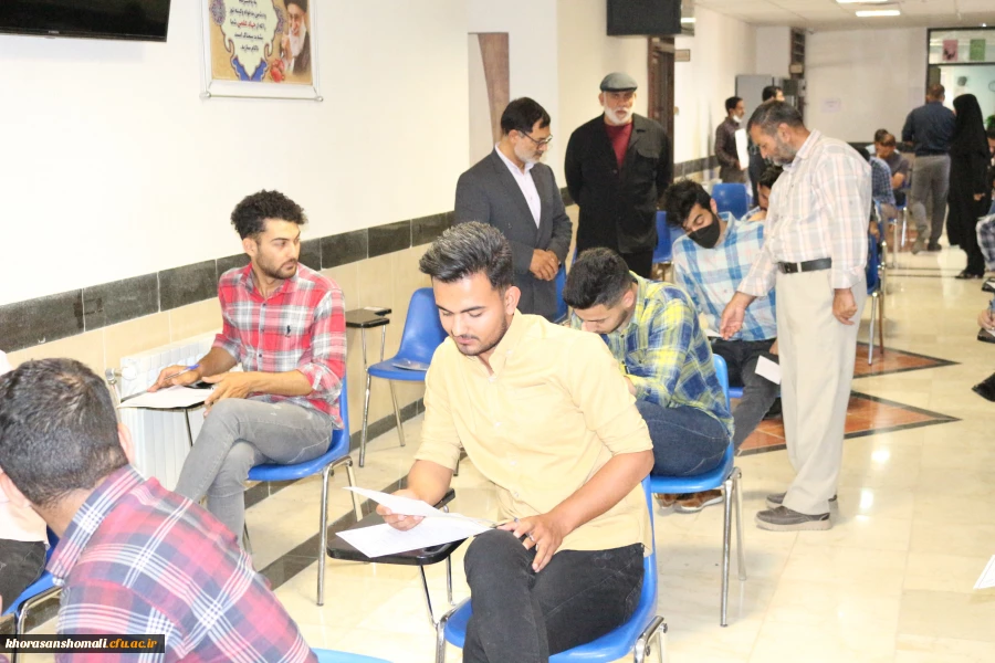 گزارش تصویری بازدید از اولین روز برگزاری امتحانات پردیس امام محمد باقر (ع) و آزمون اصلح مهارت آموزان ماده 28  2