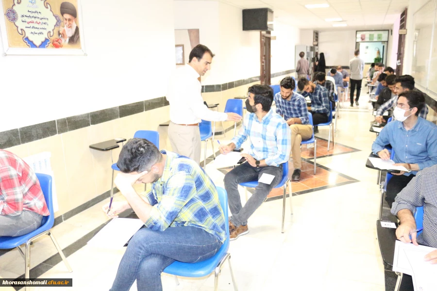گزارش تصویری بازدید از اولین روز برگزاری امتحانات پردیس امام محمد باقر (ع) و آزمون اصلح مهارت آموزان ماده 28  2