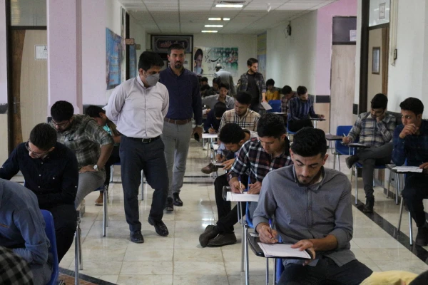 گزارش تصویری بازدید از اولین روز برگزاری امتحانات پردیس امام محمد باقر (ع) و آزمون اصلح مهارت آموزان ماده 28  2