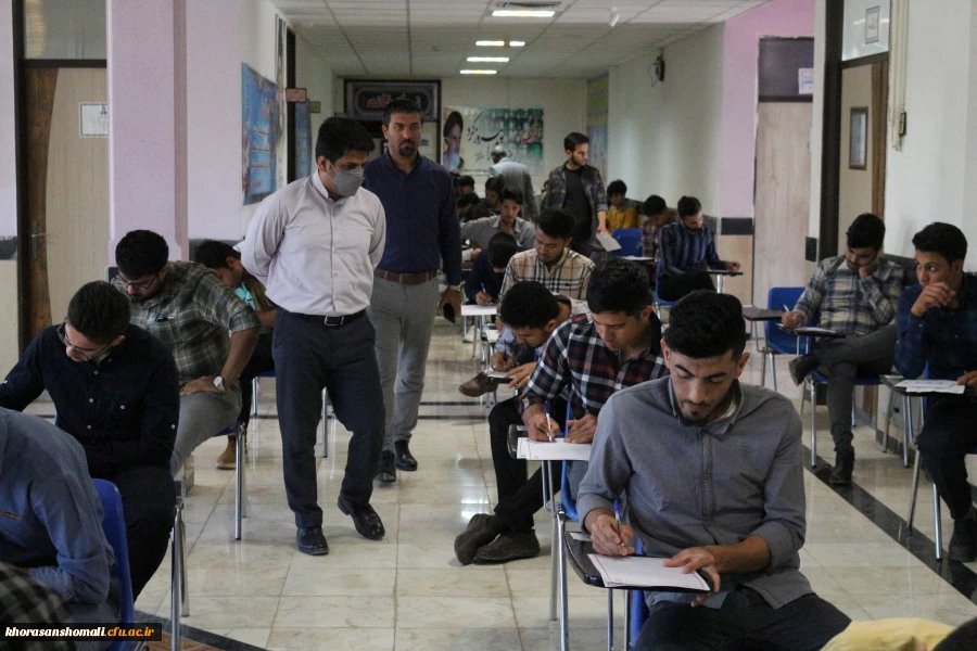 گزارش تصویری بازدید از اولین روز برگزاری امتحانات پردیس امام محمد باقر (ع) و آزمون اصلح مهارت آموزان ماده 28  2