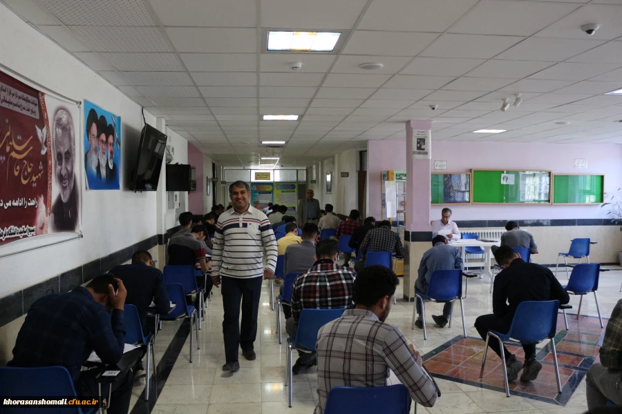 گزارش تصویری بازدید از اولین روز برگزاری امتحانات پردیس امام محمد باقر (ع) و آزمون اصلح مهارت آموزان ماده 28  2