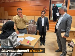 آغاز روند مصاحبه و جذب استخدامی ماده 28 آموزش وپرورش و بازدید ریاست دانشگاه دکتر نظری  2