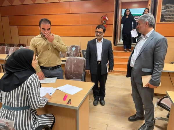 آغاز روند مصاحبه و جذب استخدامی ماده 28 آموزش وپرورش و بازدید ریاست دانشگاه دکتر نظری  2