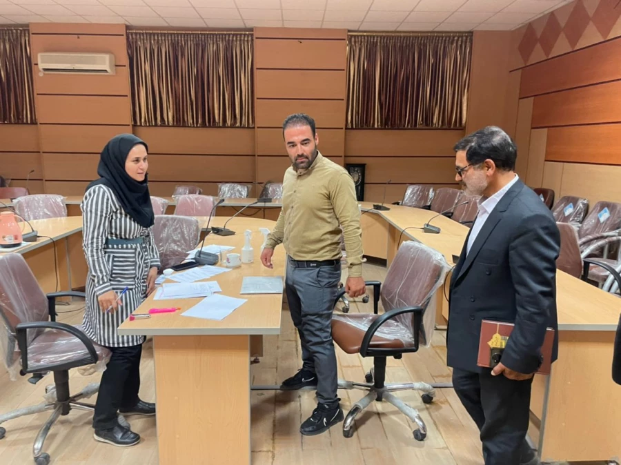 آغاز روند مصاحبه و جذب استخدامی ماده 28 آموزش وپرورش و بازدید ریاست دانشگاه دکتر نظری  3