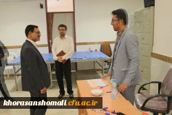 بازدید معاون سیاسی استاندار و مدیر کل آموزش و پرورش و ریاست مرکز مجری مصاحبه جناب آقای دکتر نظری از روند مصاحبه ماده 28  2