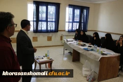 بازدید معاون سیاسی استاندار و مدیر کل آموزش و پرورش و ریاست مرکز مجری مصاحبه جناب آقای دکتر نظری از روند مصاحبه ماده 28  3