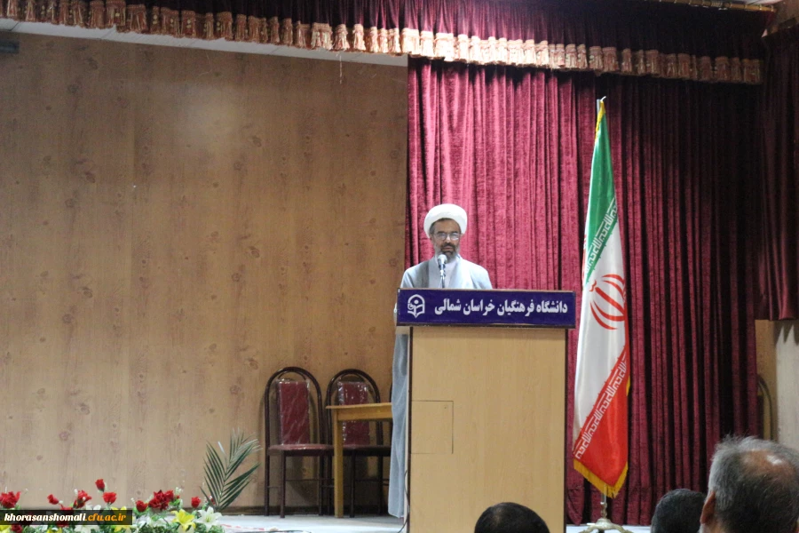 مراسم تودیع و معارفه مسئول دفتر نهاد مقام معظم رهبری در دانشگاه  16