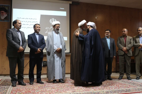 مراسم تودیع و معارفه مسئول دفتر نهاد مقام معظم رهبری در دانشگاه  19