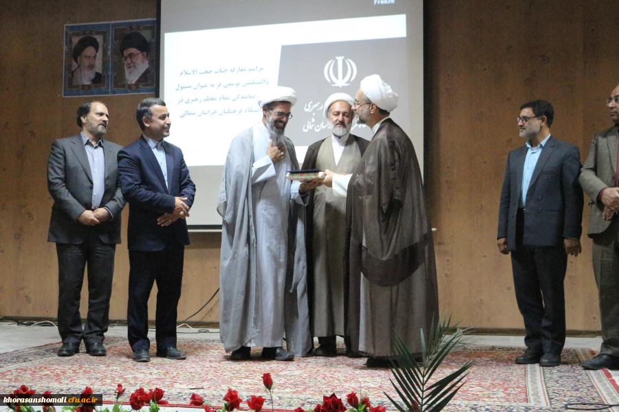 مراسم تودیع و معارفه مسئول دفتر نهاد مقام معظم رهبری در دانشگاه  22