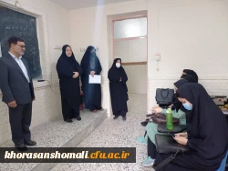 بازدید ریاست دانشگاه از کلاس های ترم تابستان پردیس خواهران  2