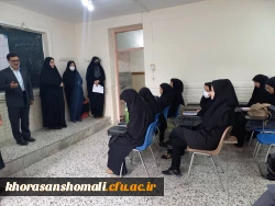 بازدید ریاست دانشگاه از کلاس های ترم تابستان پردیس خواهران  3