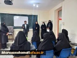 بازدید ریاست دانشگاه از کلاس های ترم تابستان پردیس خواهران  4