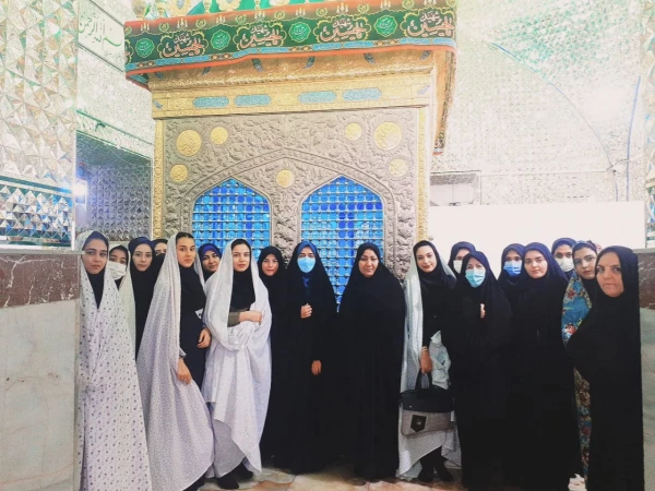 مراسم زیارت قبور شهدا وامام زاده سید عباس شهرستان بجنورد 3