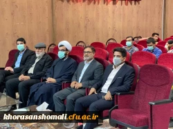 بازدید ریاست محترم دانشگاه از کارگاه های دانشجویان پردیس امام محمد باقر (ع)  2