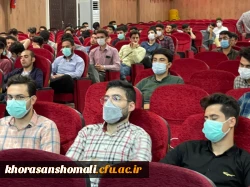 بازدید ریاست محترم دانشگاه از کارگاه های دانشجویان پردیس امام محمد باقر (ع)  2