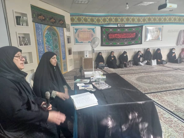 مراسم زیارت عاشورا ومداحی پردیس امام جعفر صادق (ع)  2