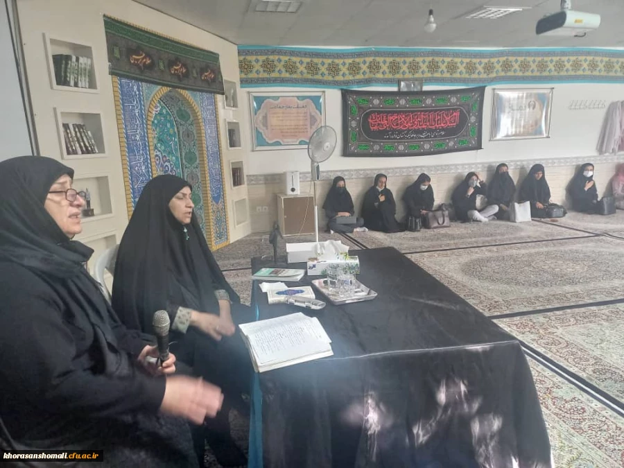 مراسم زیارت عاشورا ومداحی پردیس امام جعفر صادق (ع)  2