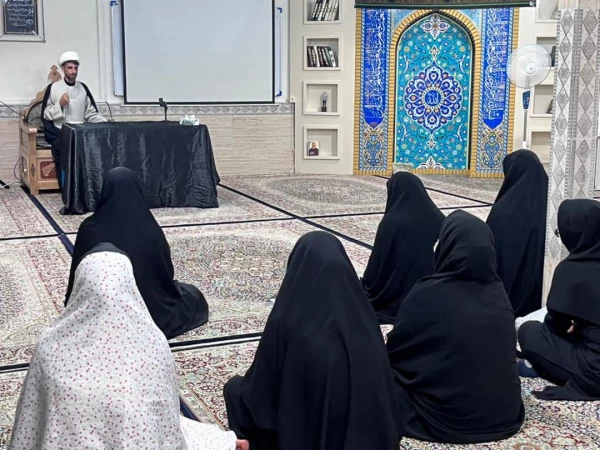 مراسم زیارت عاشورا ومداحی پردیس امام جعفر صادق (ع)  2