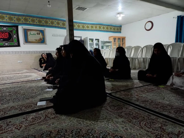 مراسم زیارت عاشورا ومداحی پردیس امام جعفر صادق (ع)  2