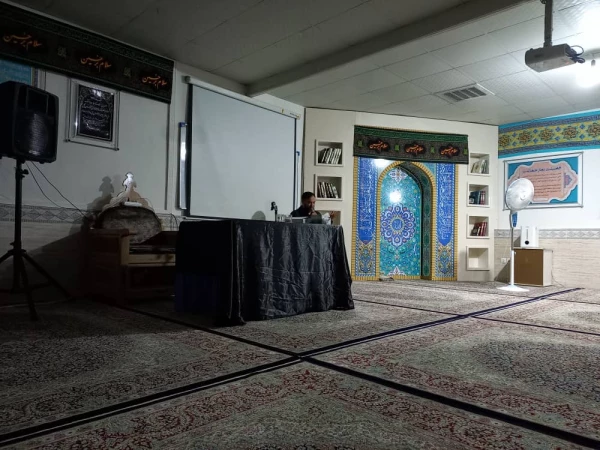 مراسم زیارت عاشورا ومداحی پردیس امام جعفر صادق (ع)  2